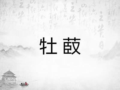 牡菣