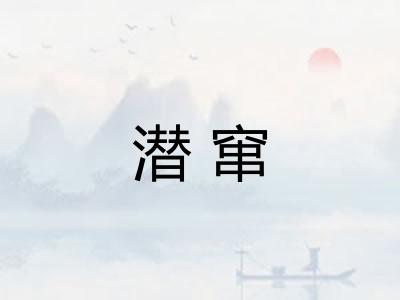 潜窜