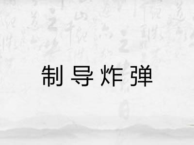 制导炸弹