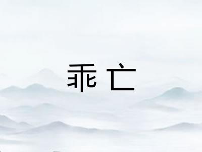 乖亡