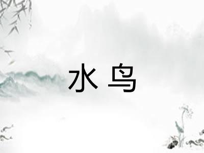 水鸟