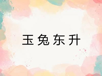 玉兔东升