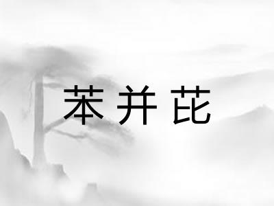 苯并芘