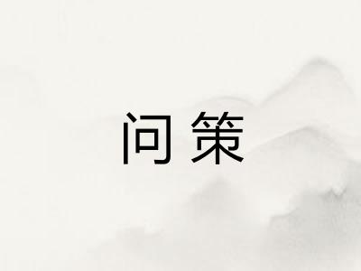 问策