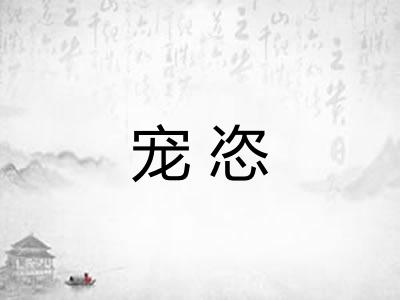 宠恣
