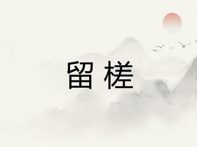 留槎