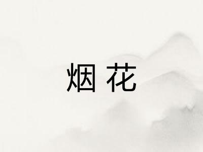 烟花 烟花