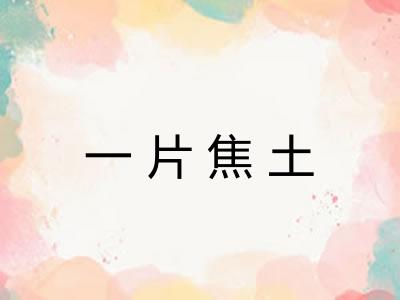 一片焦土