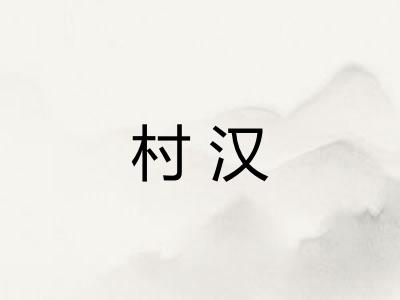 村汉