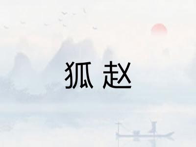 狐赵