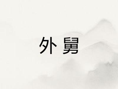 外舅 外舅