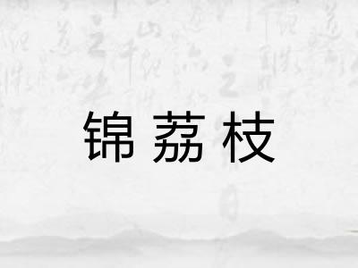 锦荔枝 锦荔枝
