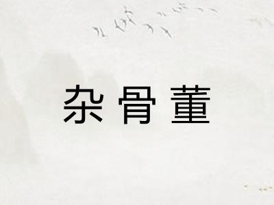 杂骨董