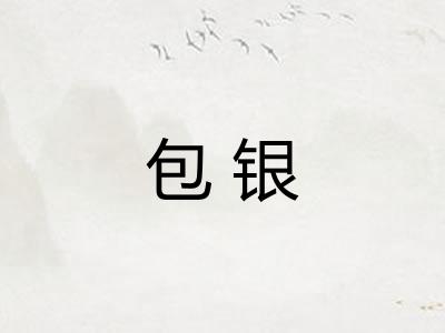 包银 包银