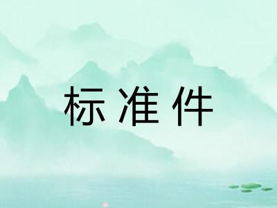 标准件