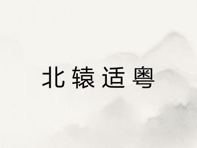 北辕适粤