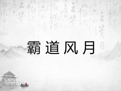 霸道风月
