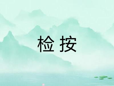 检按