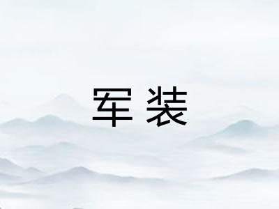 军装