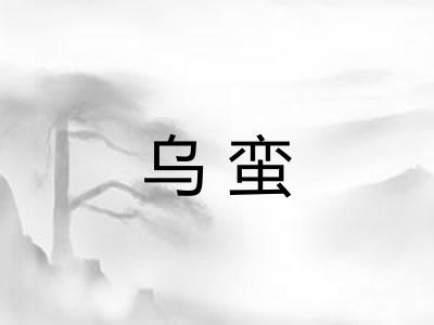 乌蛮
