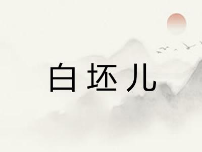 白坯儿