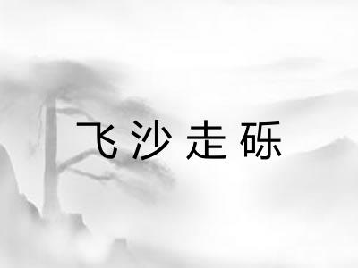 飞沙走砾 飞沙走砾