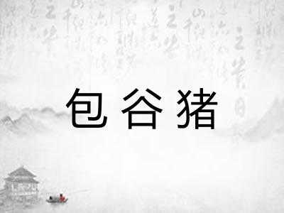 包谷猪