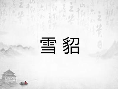 雪貂