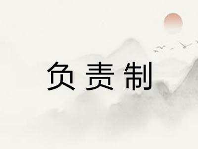 负责制