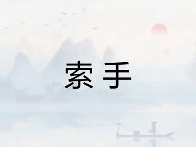 索手