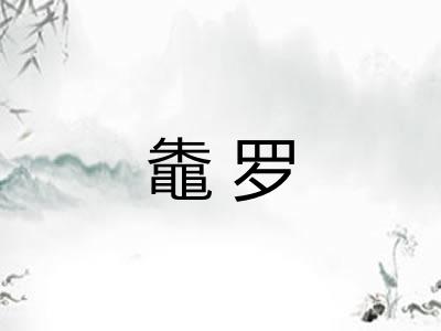 鼄罗