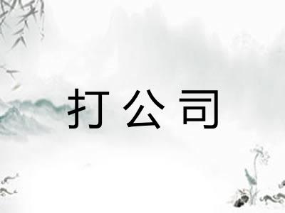 打公司