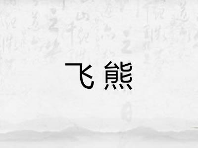 飞熊