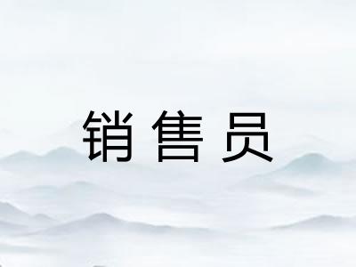 销售员