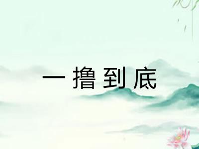 一撸到底