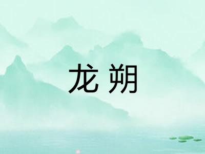 龙朔 龙朔
