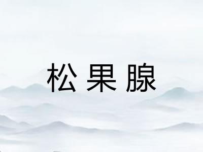 松果腺