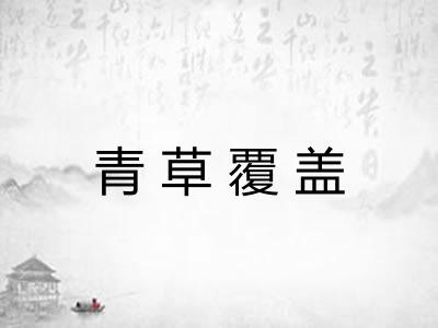 青草覆盖 青草覆盖