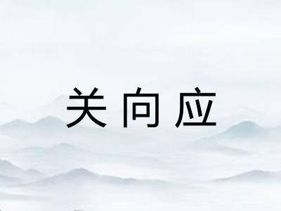 关向应