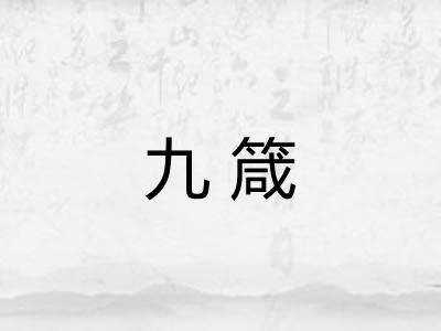 九箴