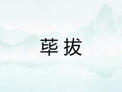 荜拔