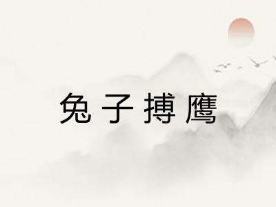 兔子搏鹰 兔子搏鹰