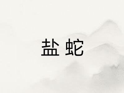 盐蛇