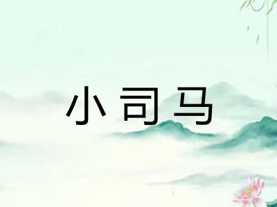 小司马 小司马