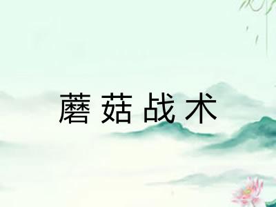 蘑菇战术