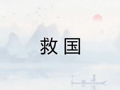 救国 救国