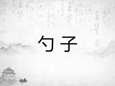 勺子
