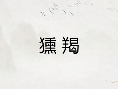 獯羯