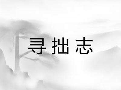 寻拙志 寻拙志