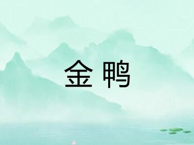 金鸭 金鸭